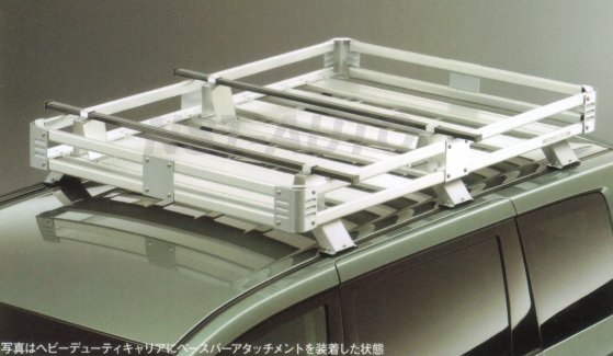 三菱 デリカD:５ ルーフフックセット＋専用ネット オリジナルパーツ 